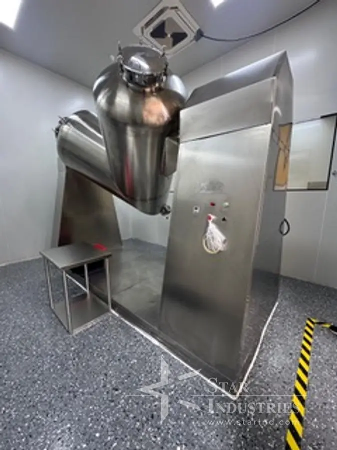 Used JIANGSU HANYOUNG VH 3000 Double Cone - V Mixers California US | Star Industries #1254596