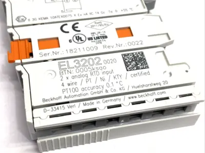 USED BECKHOFF ETHERCAT TERMINAL, EL3202
