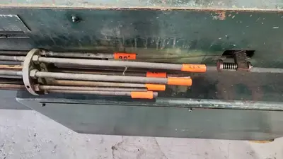 Used Pines #2 Hydraulic Tube Bender and tooling