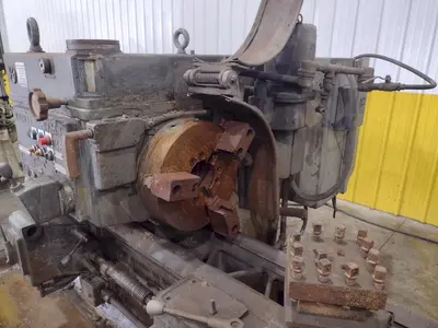 2A WARNER & SWASEY MODEL #M-3470 CROSS SLIDING TURRET LATHE: YOBRO #25009