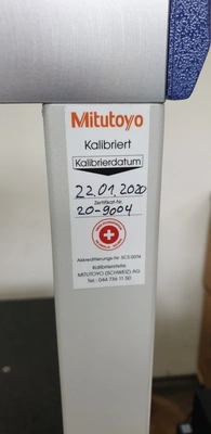 MITUTOYO Manual CMM (2020), excellent condition