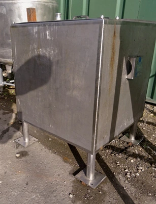 200L S/S JKTD Rectangular Tank