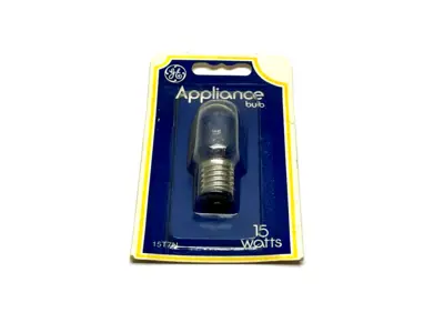 15T7N | General Electric  Appliance Lightbulb 15W 115-125V LOT OF 3 - New