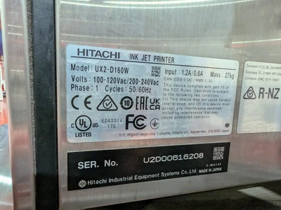 USED HITACHI UX2-D160W