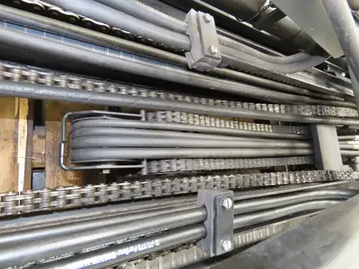 Linde E20C Forklift Mast Class II 4 Stage 4 Lever 258.5" Lift 2155 lbs Max