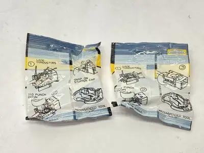 New | in-Stock Hubbell Xcelerator USOC Wired 6-Position CAT5E White LOT OF 2 Misc Electrical & Power Parts Michigan US | Maverick Industrial Sales #1402248
