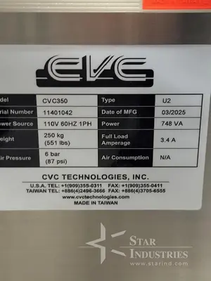 Used 2025 CVC CVC350 Labelers | Star Industries #1253391