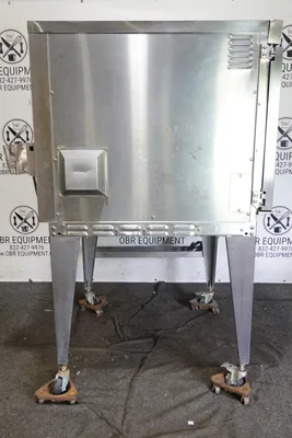 HARDT NATURAL GAS COMMERCIAL ROTISSERIE MODEL INFERNO 4500 (CAPACITY 40 CHICKENS)