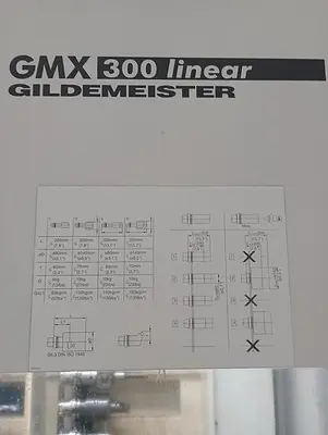 USED 2008 GILDEMEISTER GMX 300 LINEAR