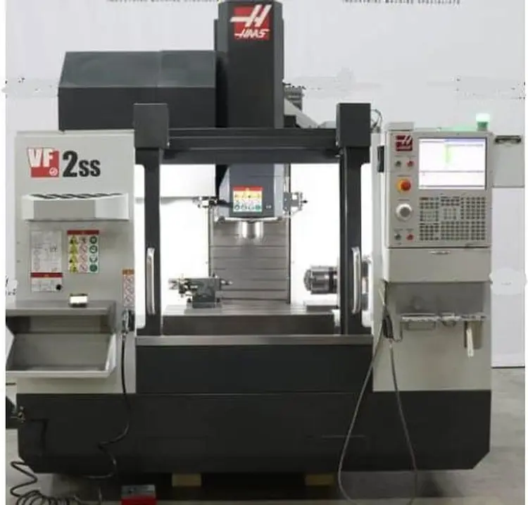 Used 2020 HAAS VF-2SS, 4TH AXIS ROTARY TABLE, TAILSTOCK, SIDE MOUNT TOOL CHANGER, AUTO DOOR Vertical Machining Centers GE | ABL Technology LLC #1019025