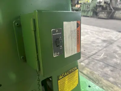2,000 LBS X 12" LITTELL MODEL #20-12 DOUBLE END PULL OFF UNCOILER COIL REEL: STOCK #23713
