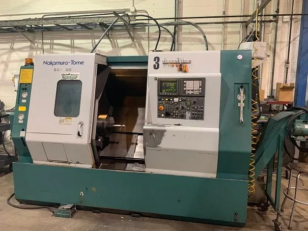 Used 2004 NAKAMURA-TOME SC-300 CNC Lathes Alberta CA | Merchant Machine Tools Inc #32976
