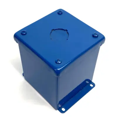 New | in-Stock NVENT HOFFMAN nVent Extra-Deep Pushbutton Enclosure Type 12, 30.5mm PAINTED BLU Electrical Boxes Michigan US | Maverick Industrial Sales #1454319