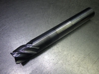 Monster 1" 4 Flute Carbide CR Endmill 1" Shank .03" R 294-004115 (LOC578A)