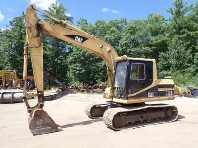 Used 1996 CATERPILLAR 312B Excavators Massachusetts US | Brookside Equipment Sales #1421905