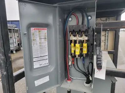75 kVA Temporary Power Distribution Cart 600V Pri. 208Y/120V Sec.