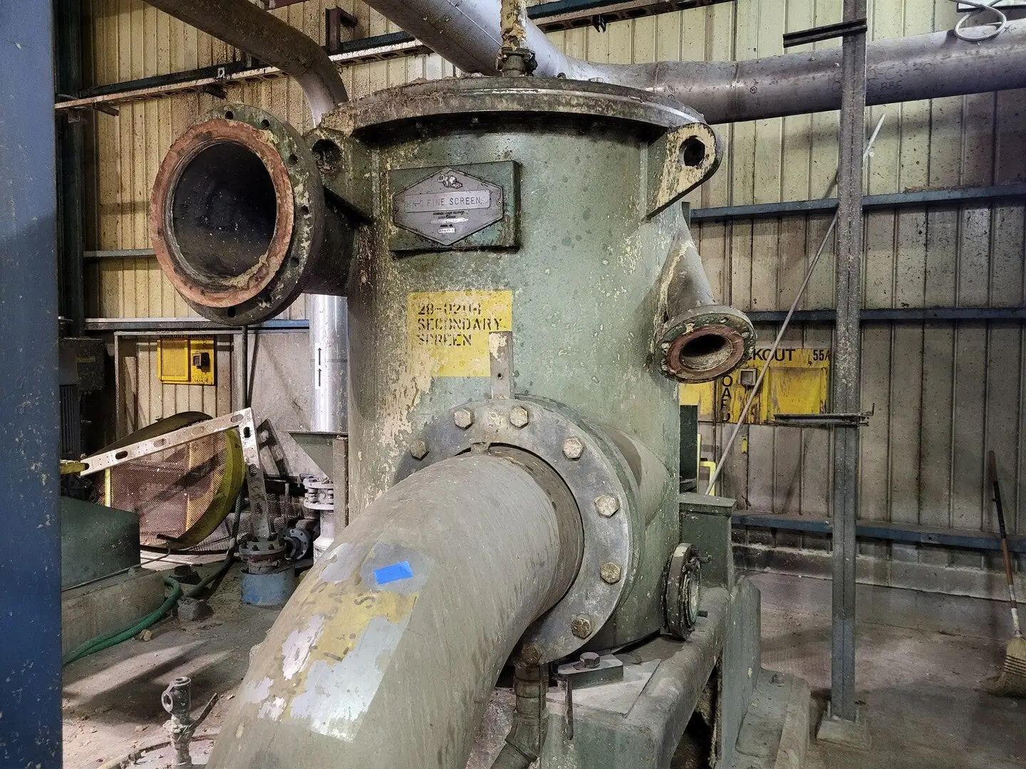 Hi-Q Fine Pressure Screen w/ 200 hp Motor