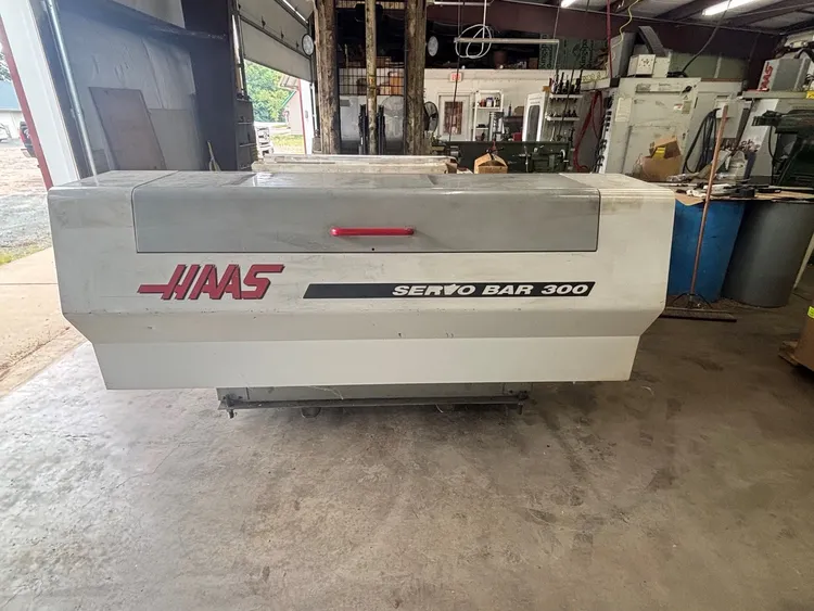 Used 1999 HAAS SERVO 300 Magazine Type Bar Loaders Illinois US | 520 Machinery Sales LLC #1443386