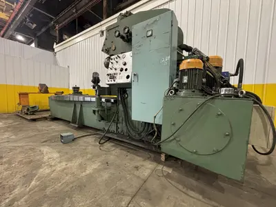 1/2" X 13' BOLDRINI MODEL #RIB0-13-HY HYDRAULIC HEAD FLANGER & DISHING MACHINE: STOCK #23190