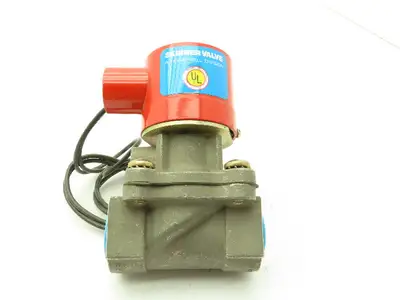 Lancer 4LB2L290CS 2-Way Skinner Solenoid Valve 3/8" NPT N.C. 0-100psi 120v SS