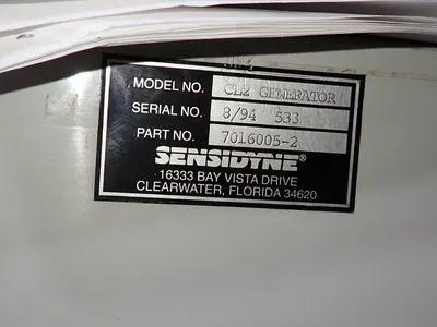 Used SENSIDYNE 70160052 Calibration Equipment Ohio US | HGR 24 #728960