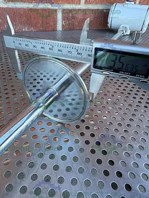 USED K-TEK AT100S/S6/L/A/SW3/HO/M4A/X/FM/CF/X/55* SENSOR 58" W/ 3.5" SANITARY FITTING