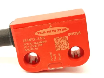 USED BANNER SAFETY SWITCH SI-RF 806398