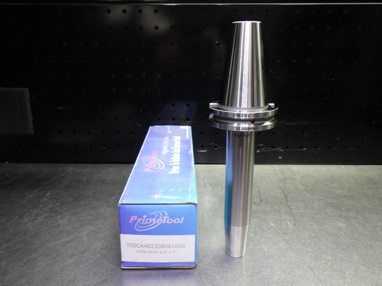 PrimeTool CAT40 6mm Shrink Fit Tool Holder 6.3" Pro T00CA40220B06160A (LOC2764A)