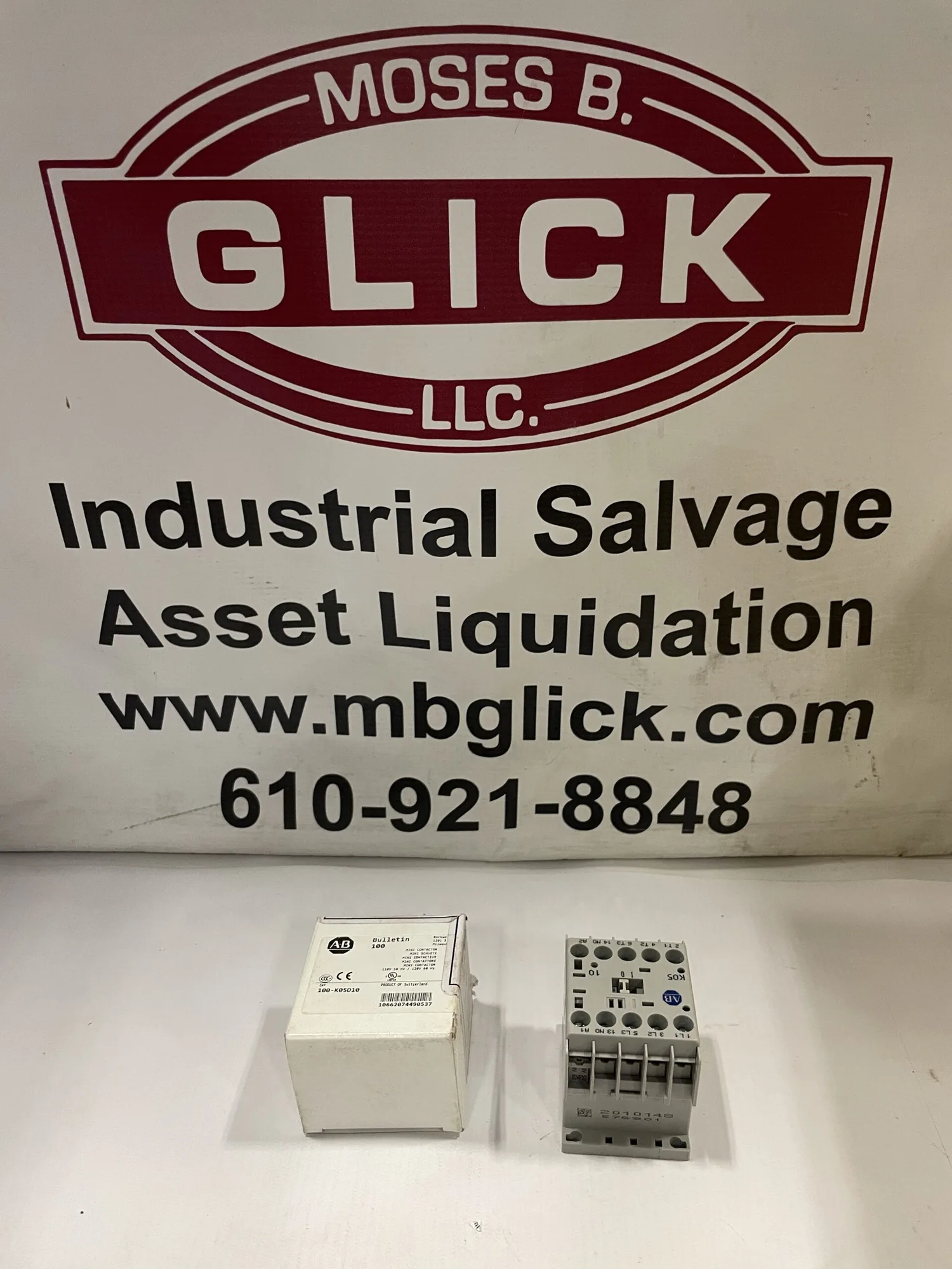 Allen-Bradley 100-K05D10 Mini IEC Contactor 110/120V -NIB