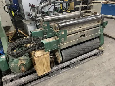 MISC. SPARE PARTS REMOVED FROM TIMESAVERS 337-4, 37", 4-HEAD WIDE-BELT SANDER