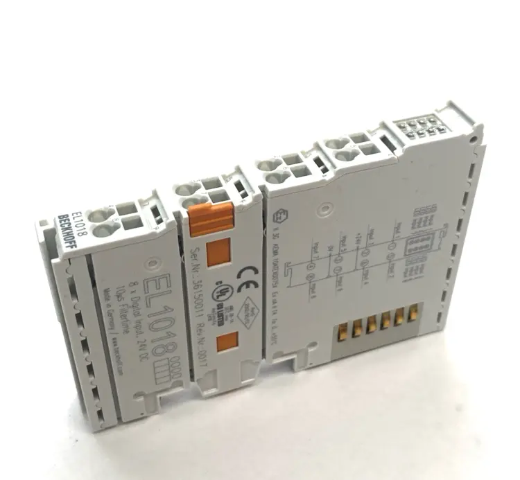 New | in-Stock BECKHOFF ETHERCAT 8-CHANNEL DIGITAL INPUT TERMINAL 24 VDC 10ΜS PLC Input & Output | Maverick Industrial Sales #1105123