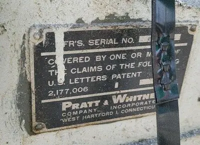 USED 1954 PRATT & WHITNEY M-1896