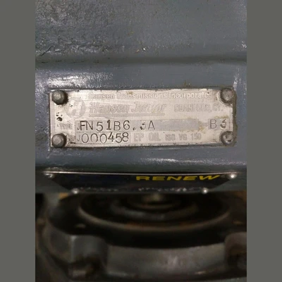 Hansen Transmission 6.3:1 Gear Reducer