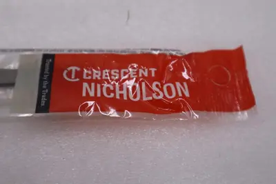 LOT OF 2 - NEW CRESCENT NICHOLSON 06898N FILE 8" KNIFE BASTARD STOCK H706A