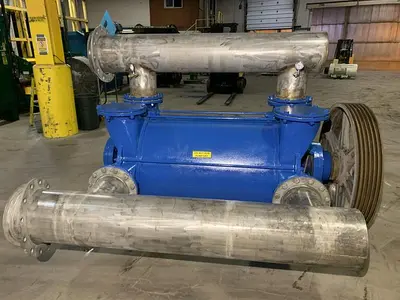 NES MODEL 2BE 42 2BE3426-2BY3-3 SINGLE STAGE VACUUM PUMP