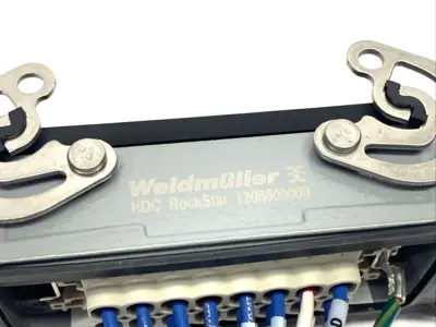 USED WEIDMULLER HDC 16B ABU, HDC HE 16 FS