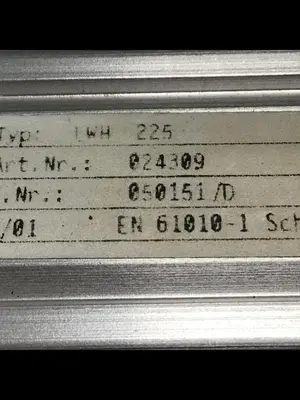USED NOVOTECHNIK LWH225
