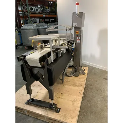 Used Mettler Toledo Hi-speed Checkweigher & Safeline Metal Detector Conveyor
