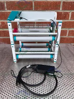 USED INTEGRA BIOSCIENCES CELL ROLL CELL SPIN CONTROL UNIT W/ CELL ROLL MOTOR UNIT