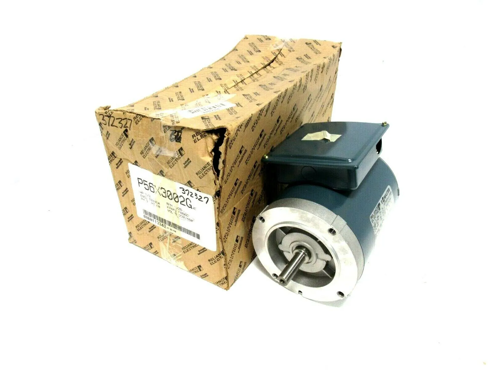 NEW RELIANCE ELECTRIC P56X3002G MOTOR 1/3HP 230/460V 1725RPM FB56C