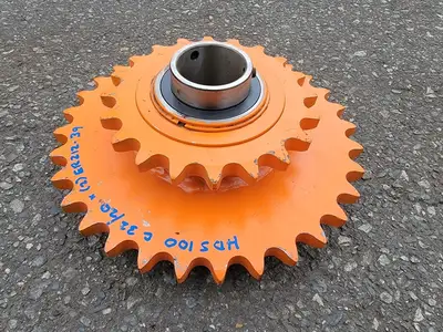 Idler Roller Chain Sprocket HDS100C32100C20207I, Double Single, Size 100