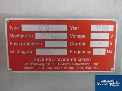 USED Inova Pharma Systems Inova Pac Syringe Transport System, Model STS