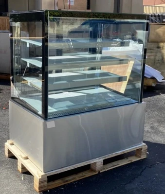 171-0074 48” Square Self Contained Full Service Bakery Display Cooler