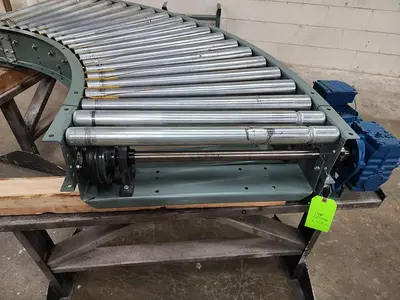 Used HYTROL LIVE ROLLER CONVEYOR Conveyors Wisconsin US | Packer City Sales #1304203