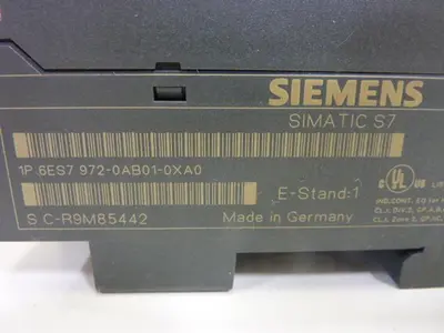 USED SIEMENS 6ES7 972-0AB01-0XA0