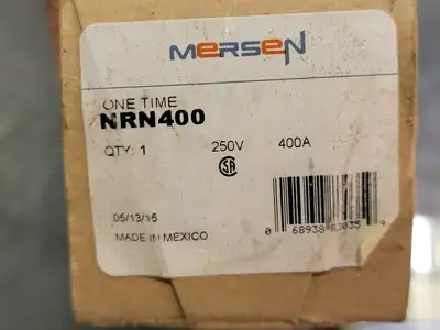 New | in-Stock FERRAZ SHAWMUT NRN400 Fuses British Columbia CA | Lenmark #1488996