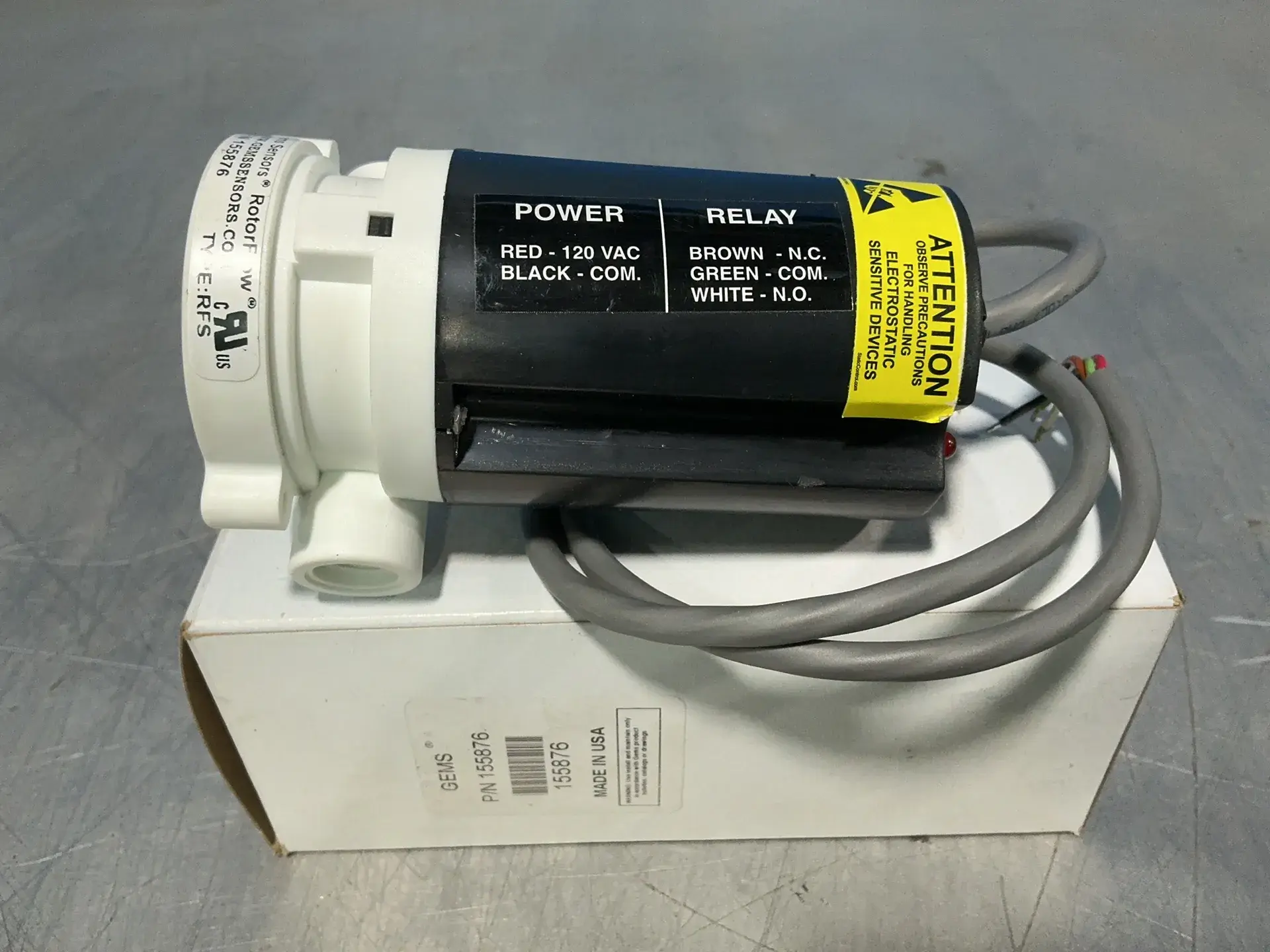 Used GEMS SENSORS 155876 Sensors Ohio US | HGR 24 #1550008