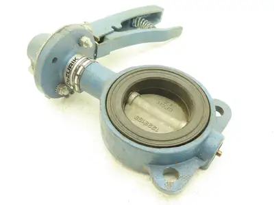 DeZurik 9359125R000 3" Wafer Butterfly Valve Stainless Disc w/Handle 175 CWP