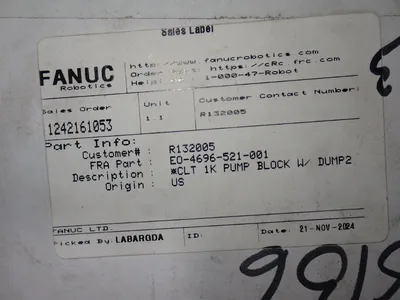 NEW FANUC EO4696521001