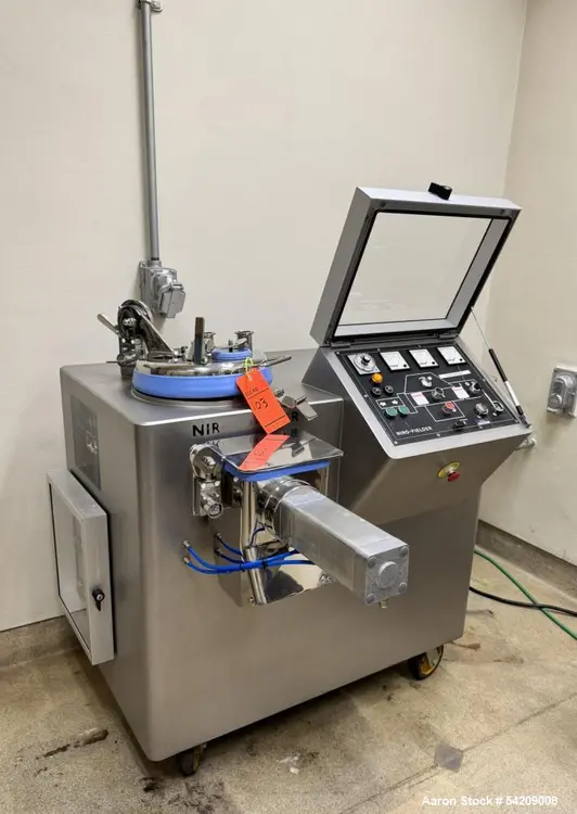 Used NIRO PMA25 High Shear Pharmaceutical Granulators Illinois US | Aaron Equipment #388089